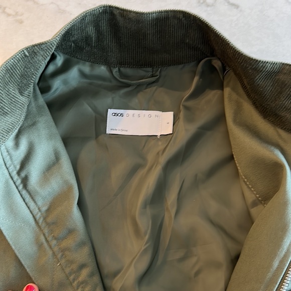 ASOS NWOT green men’s bomber jacket - Picture 4 of 7
